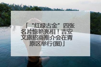 “红绿古金”四张名片惊艳亮相！吉安文旅招商推介会在青原区举行(图)