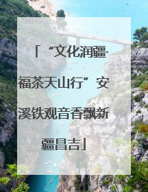 “文化润疆·福茶天山行”安溪铁观音香飘新疆昌吉