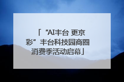 “AI丰台 更京彩”丰台科技园商圈消费季活动启幕