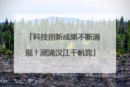 科技创新成果不断涌现！潮涌汉江千帆竞