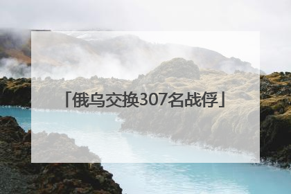 俄乌交换307名战俘