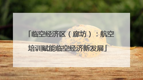 临空经济区（廊坊）：航空培训赋能临空经济新发展
