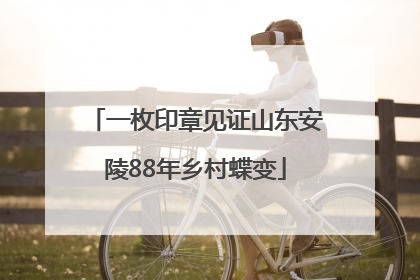 一枚印章见证山东安陵88年乡村蝶变