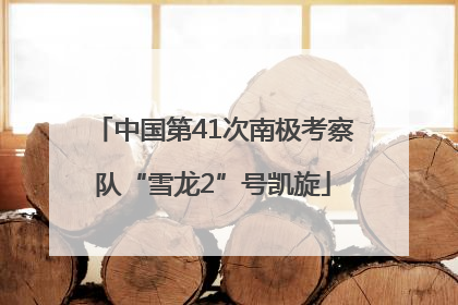 中国第41次南极考察队“雪龙2”号凯旋