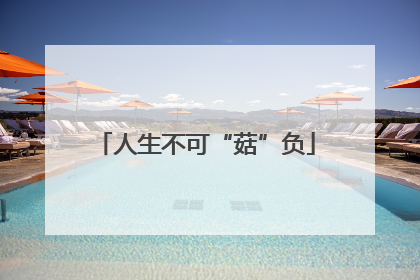 人生不可“菇”负