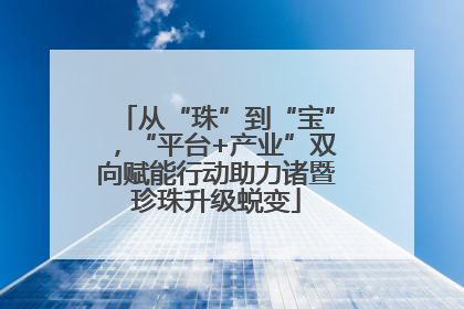 从“珠”到“宝”，“平台+产业”双向赋能行动助力诸暨珍珠升级蜕变