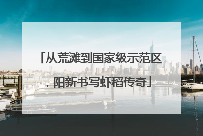 从荒滩到国家级示范区，阳新书写虾稻传奇