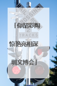 仰韶彩陶惊艳亮相深圳文博会