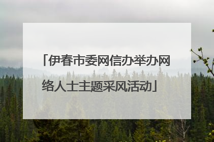伊春市委网信办举办网络人士主题采风活动