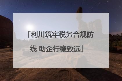 利川筑牢税务合规防线 助企行稳致远