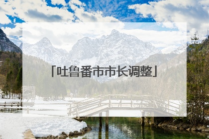 吐鲁番市市长调整