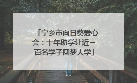 宁乡市向日葵爱心会：十年助学让近三百名学子圆梦大学