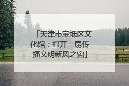 天津市宝坻区文化馆：打开一扇传播文明新风之窗