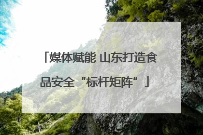 媒体赋能 山东打造食品安全“标杆矩阵”