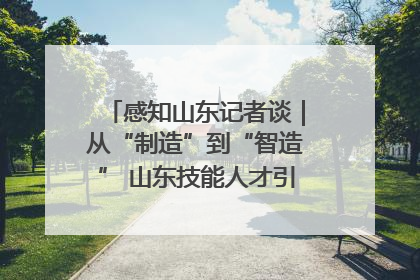 感知山东记者谈｜从“制造”到“智造” 山东技能人才引领产业升级