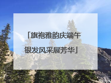 旗袍雅韵庆端午 银发风采展芳华