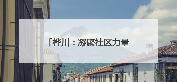 桦川：凝聚社区力量 提高基层整理水平