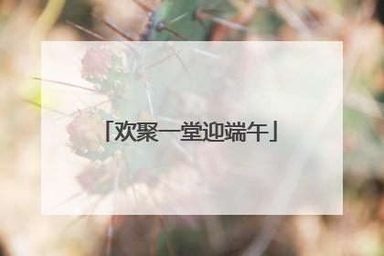 欢聚一堂迎端午
