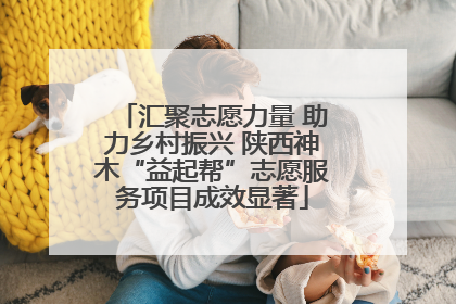 汇聚志愿力量 助力乡村振兴 陕西神木“益起帮”志愿服务项目成效显著