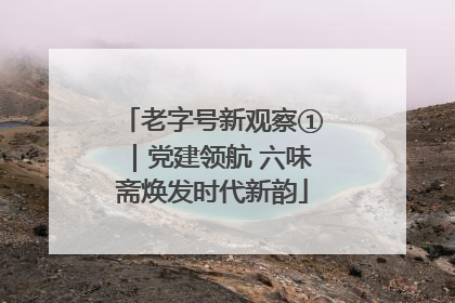 老字号新观察①｜党建领航 六味斋焕发时代新韵