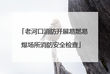 老河口消防开展易燃易爆场所消防安全检查