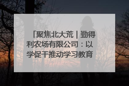 聚焦北大荒｜勤得利农场有限公司：以学促干推动学习教育“升温提速”