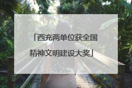 西充两单位获全国精神文明建设大奖