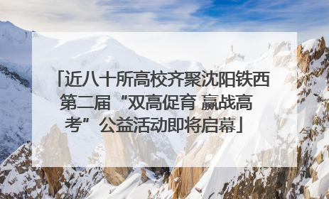 近八十所高校齐聚沈阳铁西 第二届“双高促育 赢战高考”公益活动即将启幕