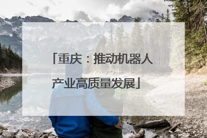 重庆：推动机器人产业高质量发展