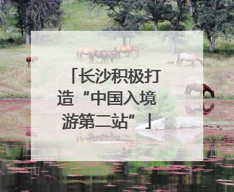 长沙积极打造“中国入境游第二站”