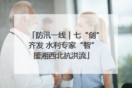 防汛一线｜七“剑”齐发 水利专家“智”援湘西北抗洪流