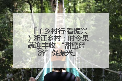 （乡村行·看振兴）浙江乡村：时令果蔬迎丰收 “甜蜜经济”促振兴