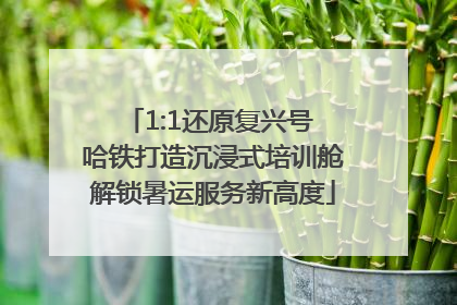 1:1还原复兴号 哈铁打造沉浸式培训舱解锁暑运服务新高度