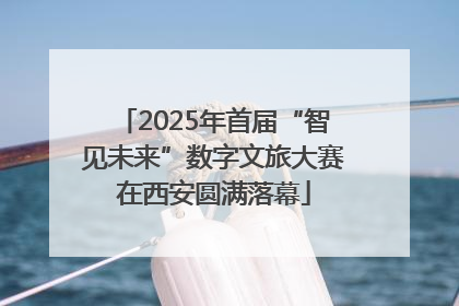2025年首届“智见未来”数字文旅大赛在西安圆满落幕