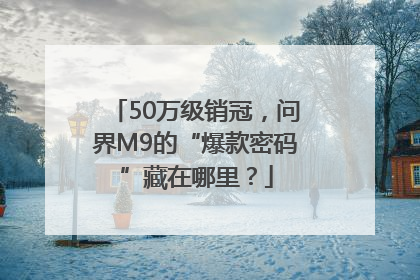 50万级销冠，问界M9的“爆款密码”藏在哪里？