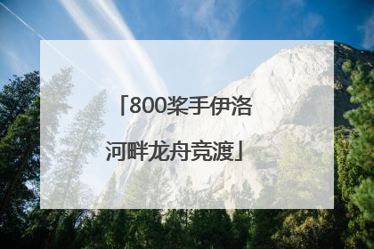 800桨手伊洛河畔龙舟竞渡